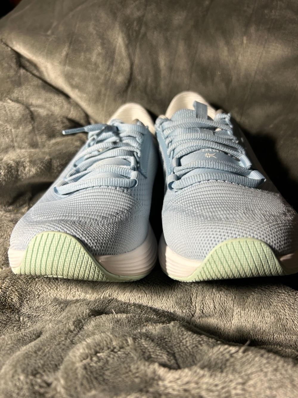 Kuru Women’s NWOB Atom 2 Gray W/Blue & Silver Accents Athletic Shoes, Sz 7.5 - Picture 4 of 9